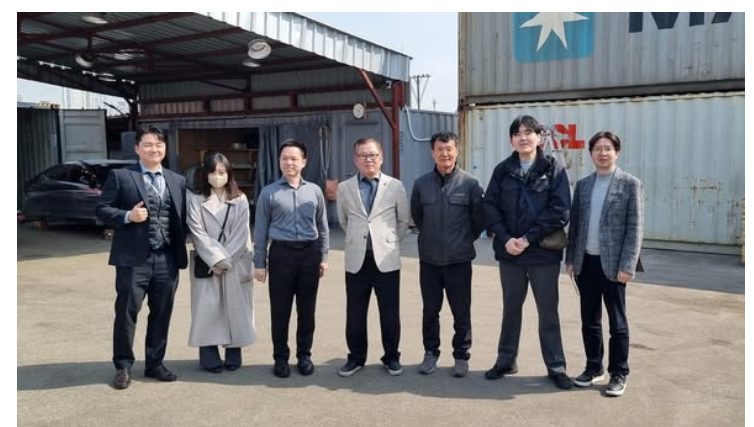 Site visit with the BE FORWARD Co., Ltd. logistics team